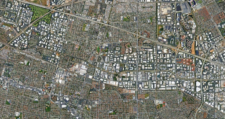 Land acquisitions aerial view