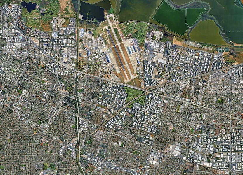 Land acquisitions aerial view